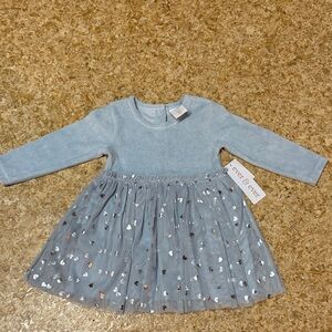Sparkling Blue Kids Dress